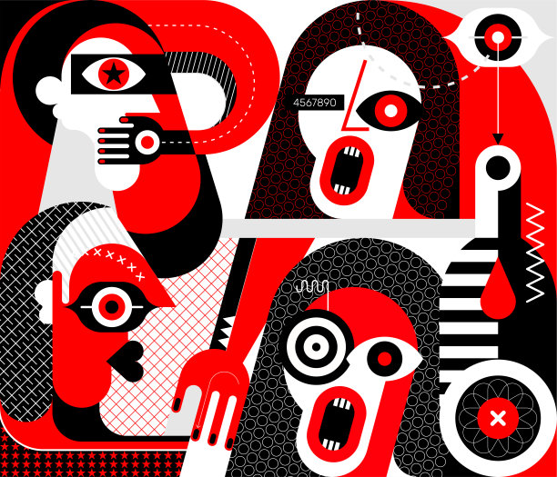 紧张的谈话图片下载