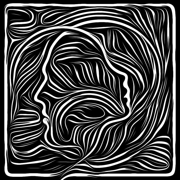 人类线条的领域图片下载