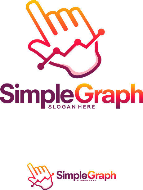 简单图形标志设计概念在线统计图片下载