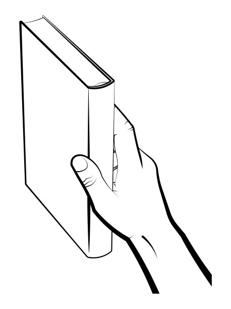 男人的手拿着一本合上的书，放在书架上。在学校和图书馆接受教育，从文学中获取知识。白色上的孤立向量图片下载