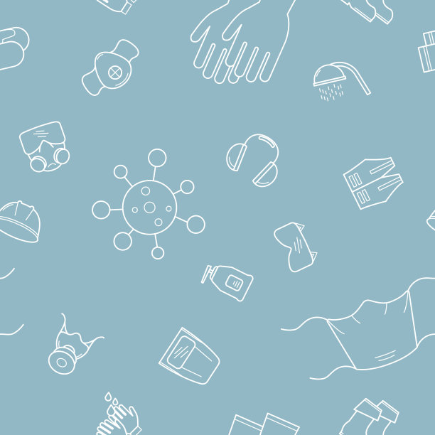 卫生防护背景01-07图片下载