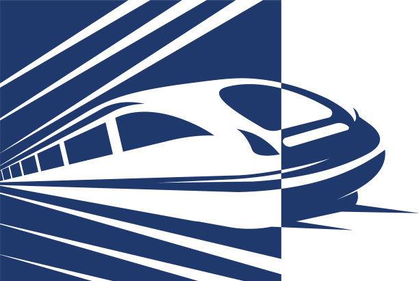 快速列车图标设计图片下载