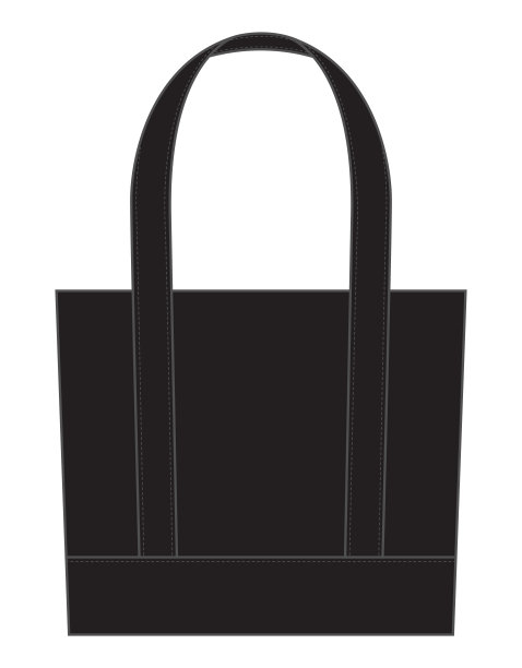 黑袋购物矢量为模板图片下载