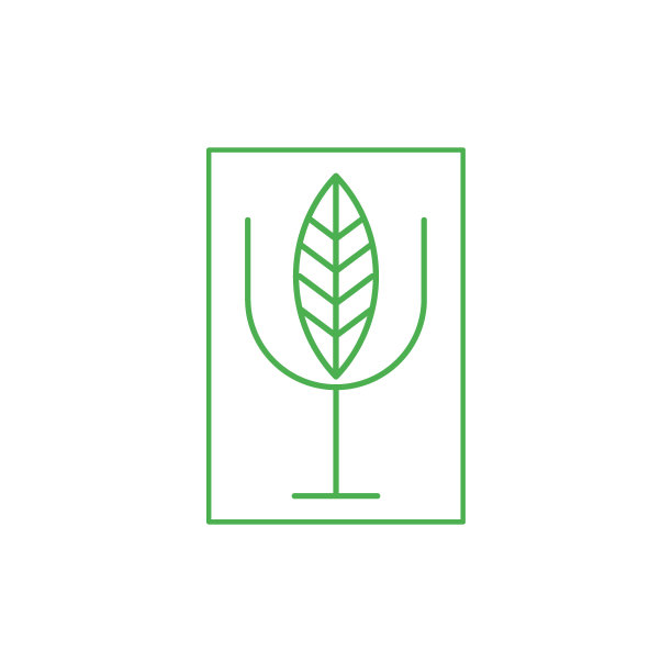 播客叶自然图标矢量插图图片下载