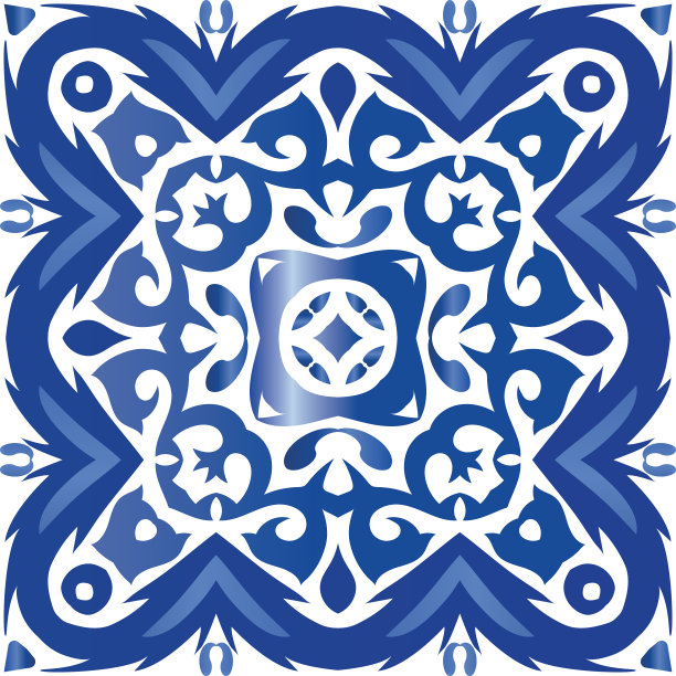 民族瓷砖的传统图案图片下载