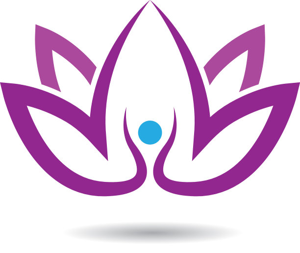 莲花象征图标图片下载