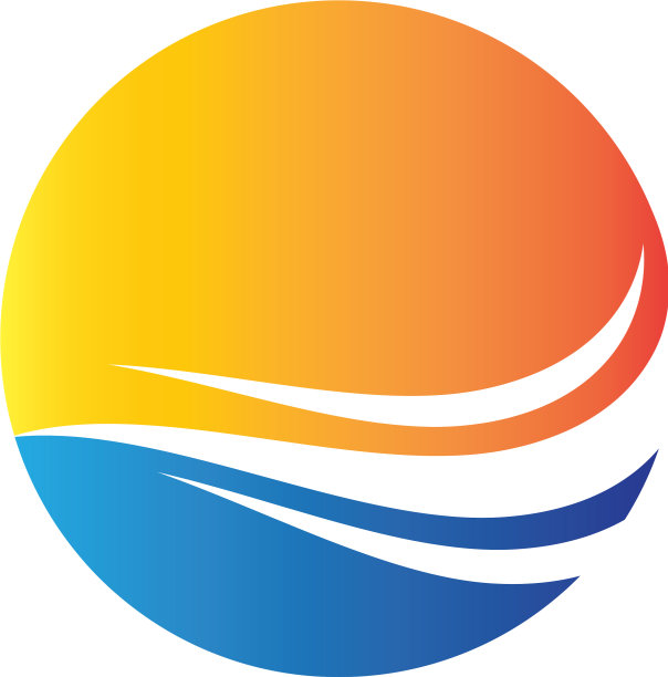 波浪符号图标设计图片下载