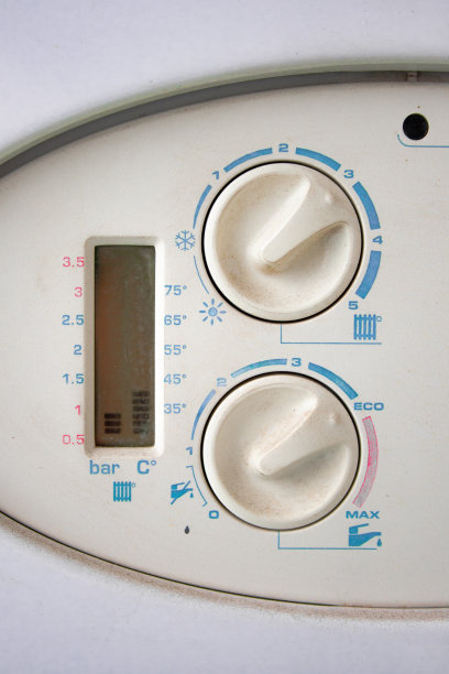 天然气锅炉的主面板图片下载