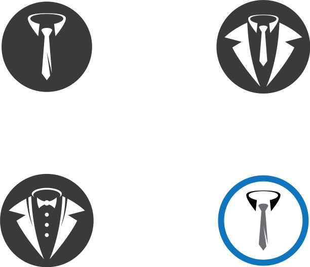 服装标志模板图标图片下载