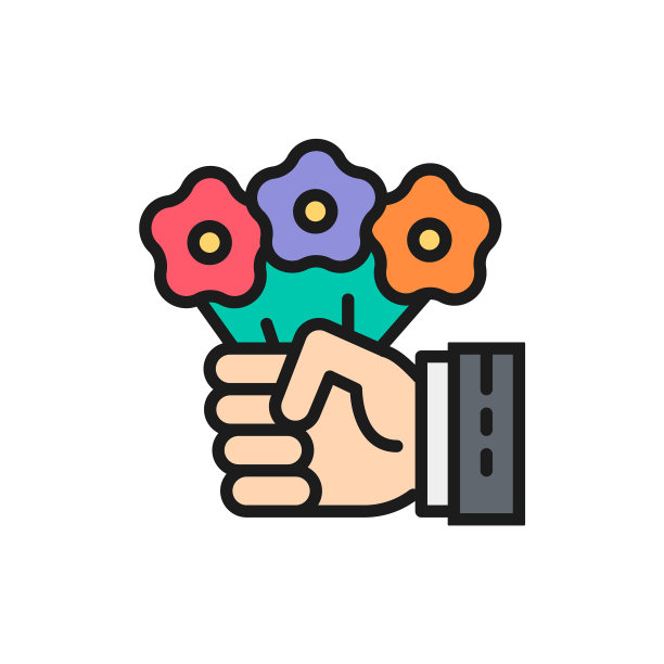 手持花卉魔术与花卉图片下载