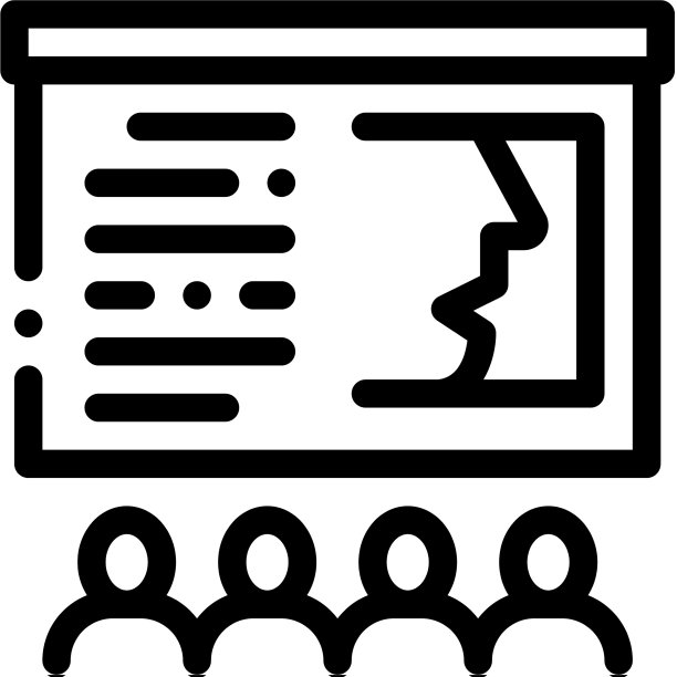 医生教育图标轮廓图片下载