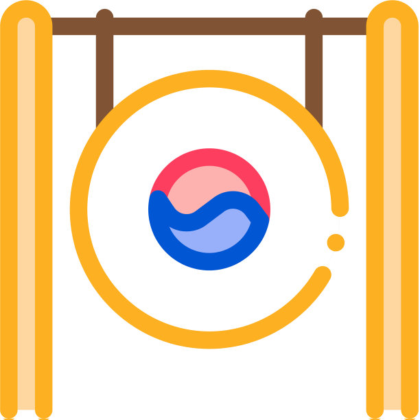 韩国宫标轮廓图片下载