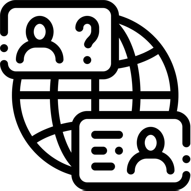世界援助论坛图标轮廓图片下载
