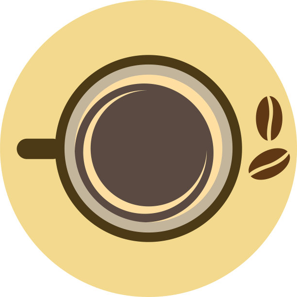 咖啡杯符号图标设计图片下载