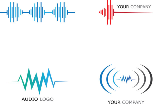 声波图标设计图片下载