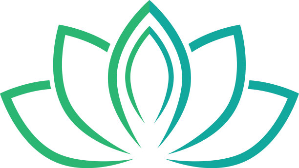 莲花象征图标图片下载