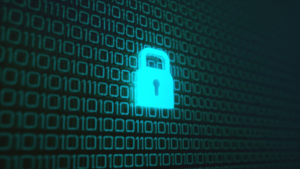 先进云数据安全系统，网络技术安全防护，未来技术背景，3d渲染图片下载