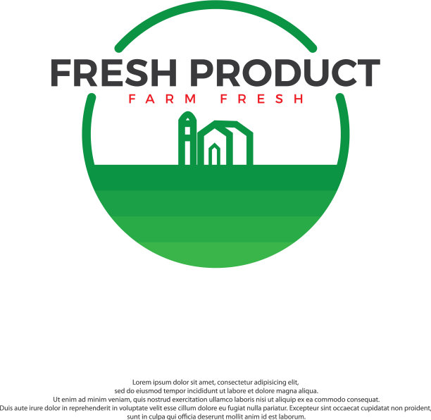 带有农场的乡村景观图片下载