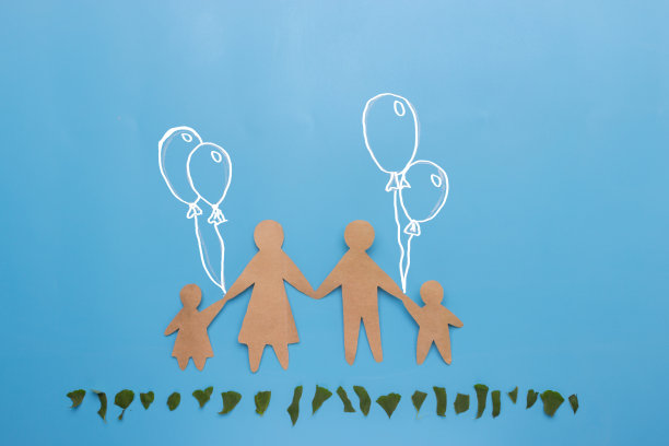 幸福的家庭的概念图片下载