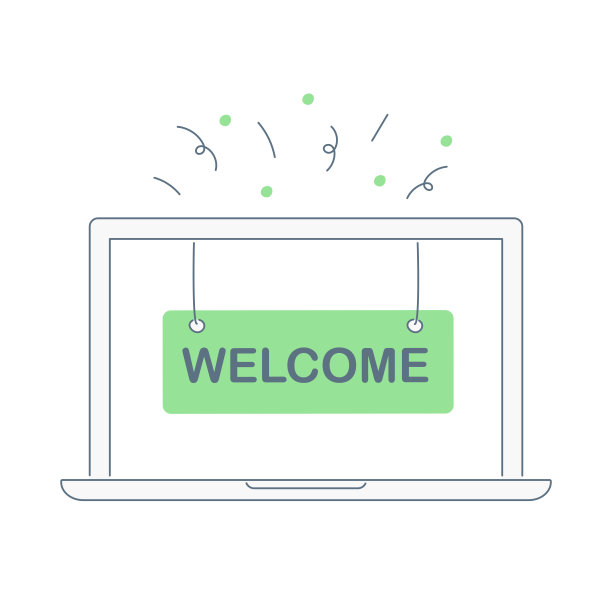 欢迎页面图标图片下载