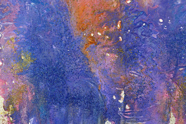 液体油漆彩色纹理背景图片下载