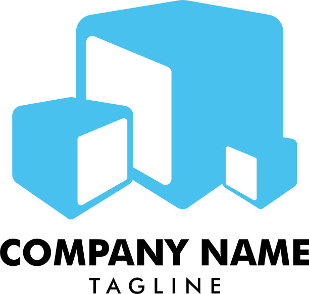 冰块标志设计图标图片下载