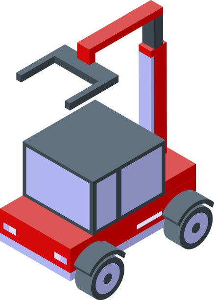 农机图标等距样式图片下载