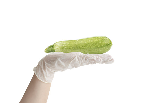 大流行性冠状病毒covid-19南瓜白手套卫生水果和蔬菜图片下载