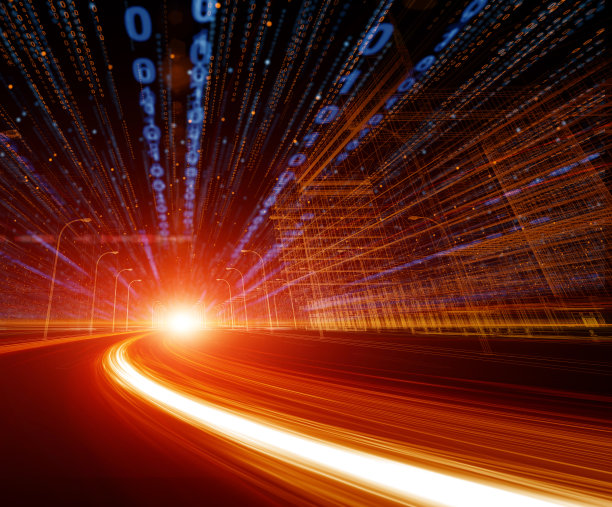 未来的城市交通图片下载