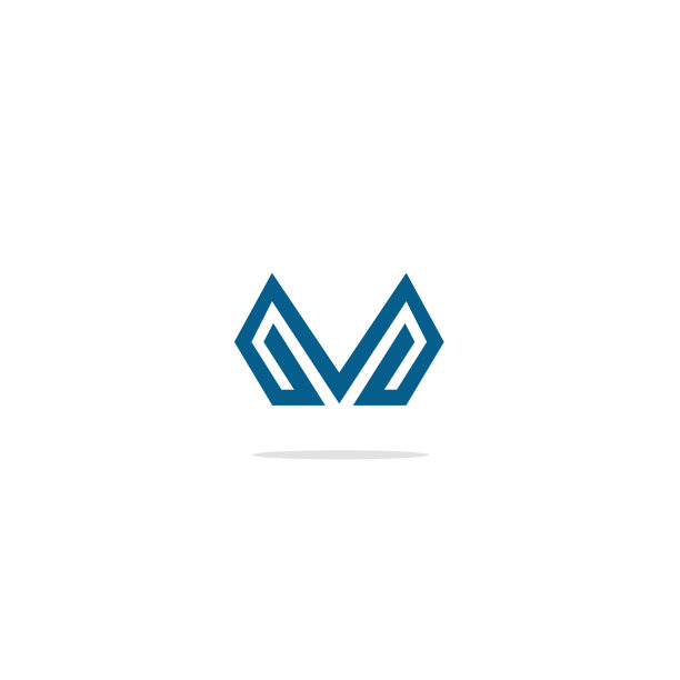M首字母公司标志图片下载