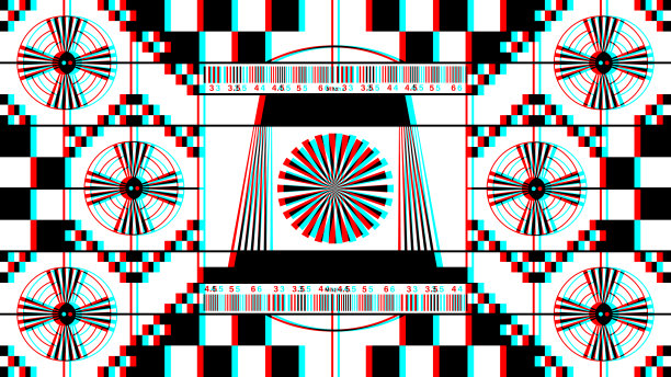 8k复古测试图案(3d立体浮雕)图片下载