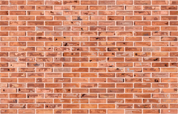 棕色砖墙无缝背景。图片下载