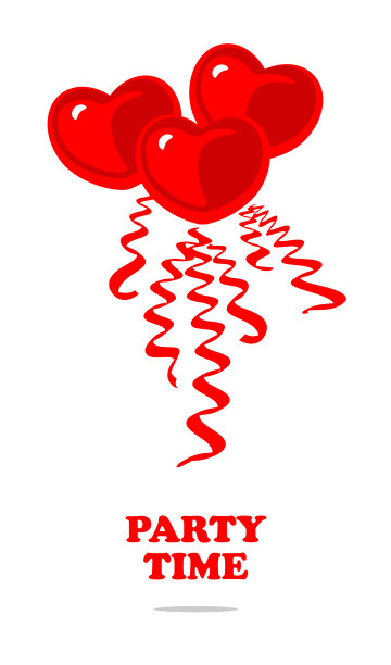 红气球的心图片下载