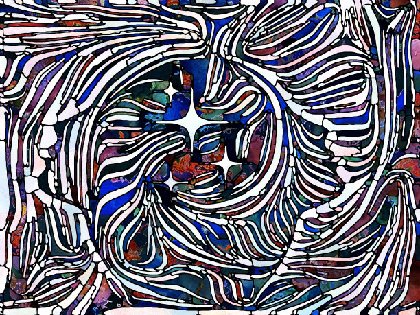 寻找彩色玻璃图片下载