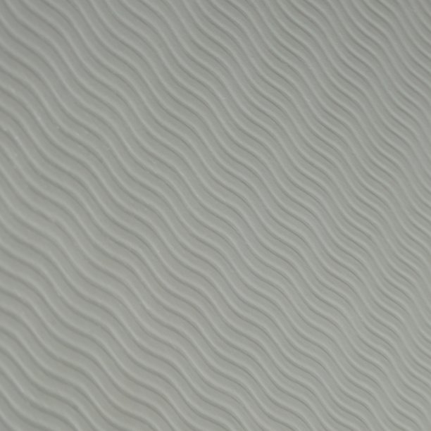 灰色弹性橡胶质地的瑜伽垫，带有波浪纹图片下载