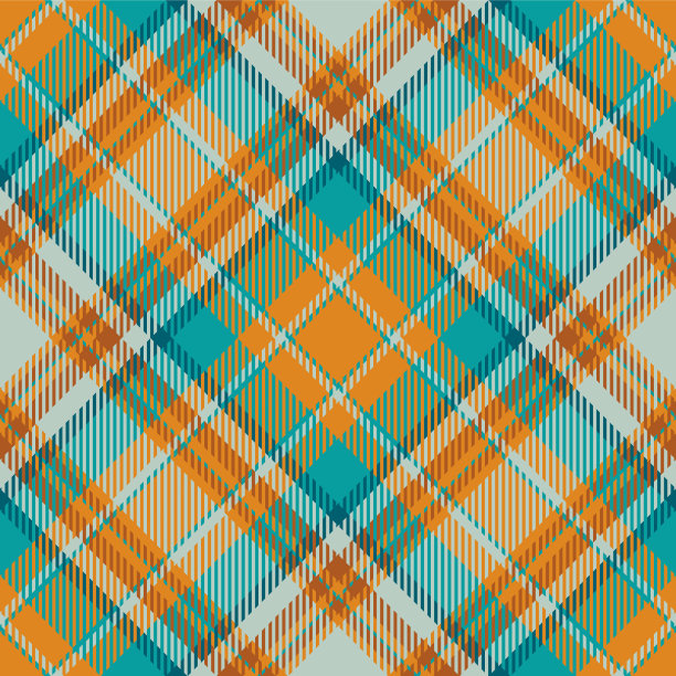 苏格兰格子无缝格子图案复古图片下载