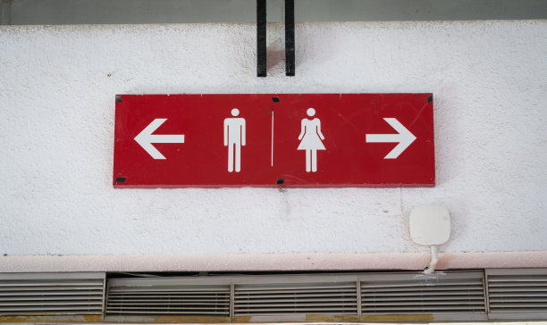 厕所标志图片下载