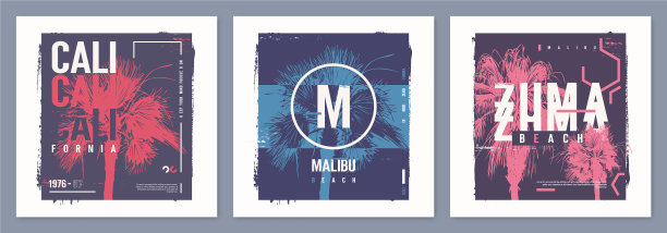 收集三个图形t恤设计图片下载