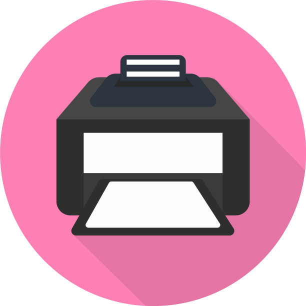 平的打印机图标图片下载