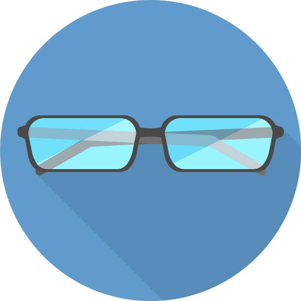 平眼镜图标图片下载