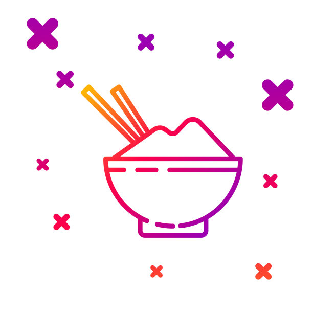 用筷子在碗里标出米饭的颜色图片下载