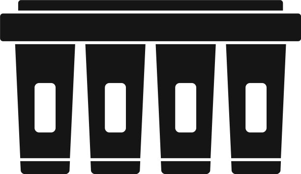 按压墨盒图标样式简单图片下载