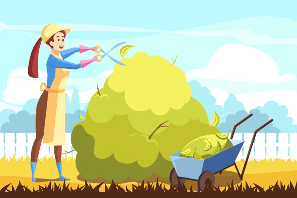 农业，园艺，修剪志愿概念图片下载