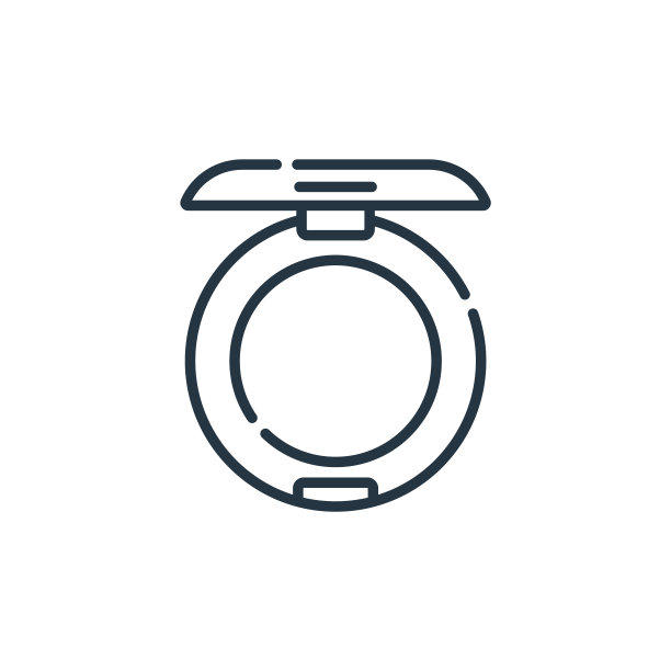 粉矢量图标。粉可编辑的中风。粉末线性符号用于网页和移动应用程序，标志，印刷媒体。细线说明。矢量孤立轮廓绘制。图片下载