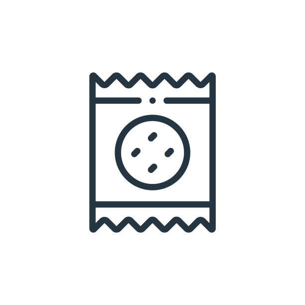 饼干矢量图标。饼干可编辑的中风。饼干线性符号，用于web和移动应用程序，标志，印刷媒体。细线说明。矢量孤立轮廓绘制。图片下载