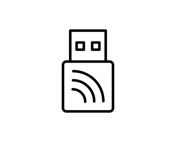 USB接口线性图标图片下载