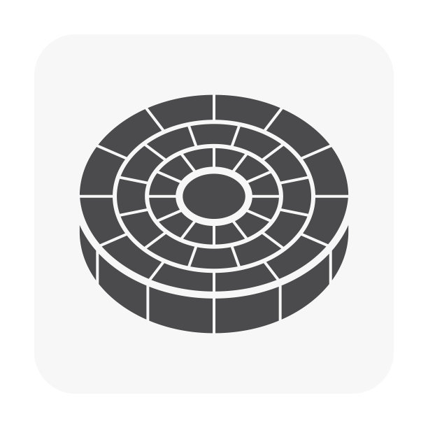 摊铺机块图标图片下载