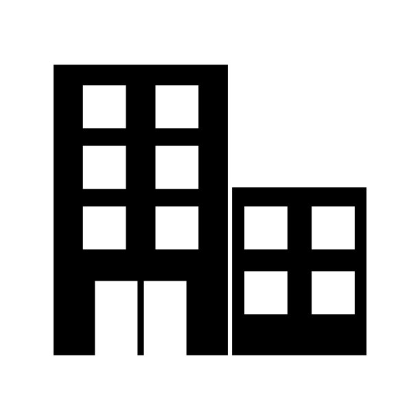建筑物图标矢量设计模板图片下载