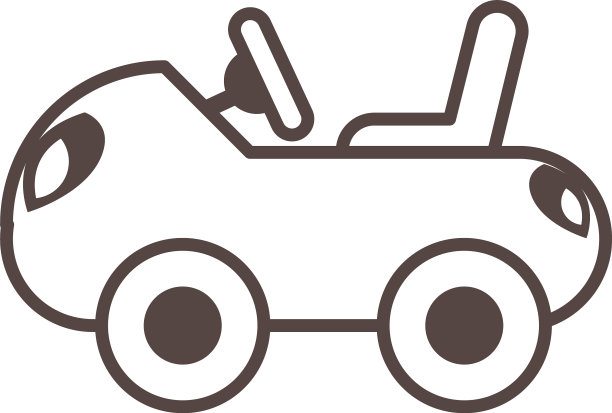 汽车儿童玩具系列风格图标图片下载