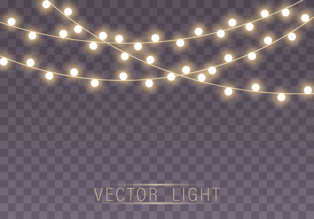 圣诞灯灯图片下载